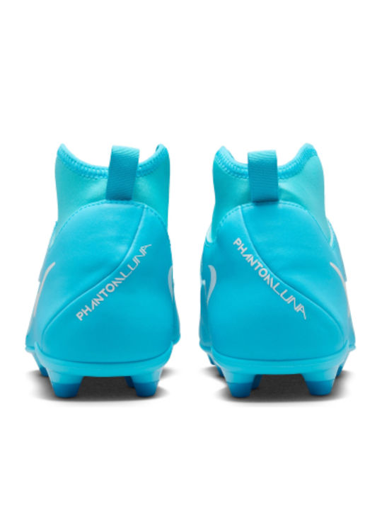 Nike Phantom Luna 2 Club Fußballschuhe mit Stollen Türkis