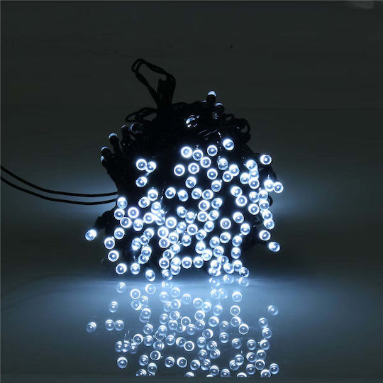 Instalare Lumină Solară 100 300 450 600 LED-uri IP65 Alb Cald Rece Multicolor Lumină 10 30 45 60m