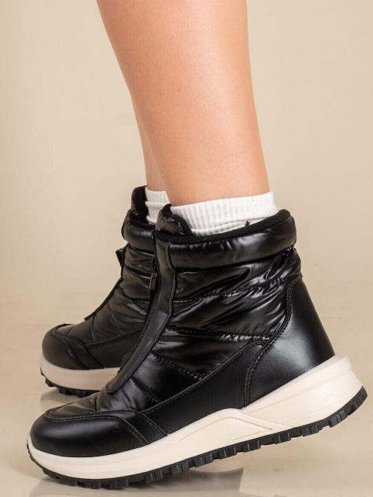 Women's Ankle Boots Platform Black