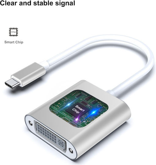 Type-C-zu-DVI-Konverter