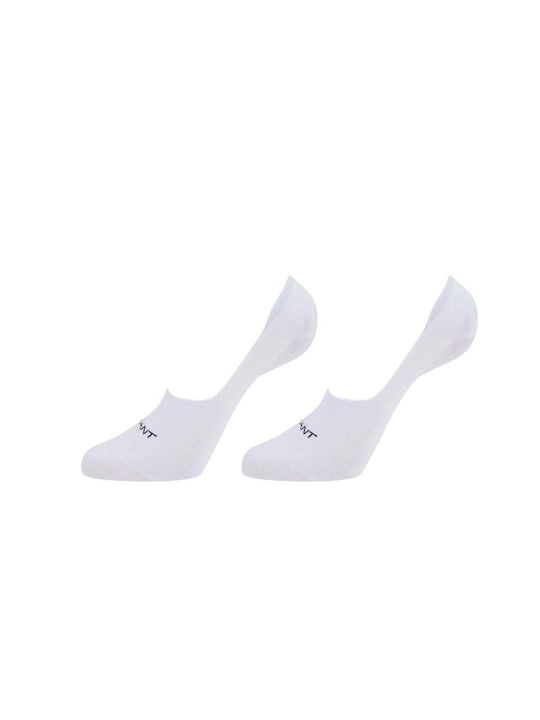 Gant Men's Solid Color Socks White 2Pack