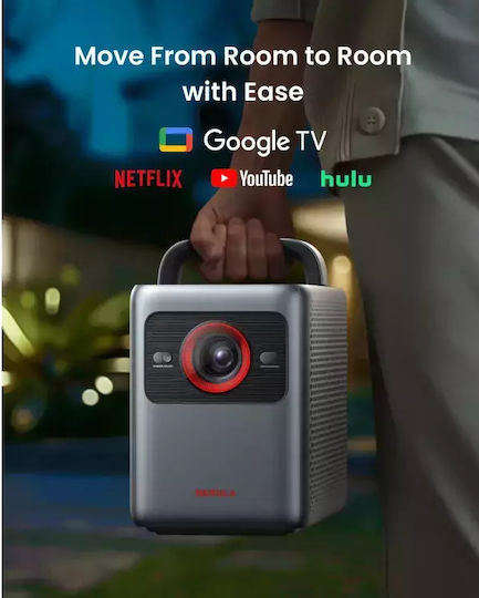 Nebula by Anker Cosmos D2342211 Mini Projector DLP (DMD) 4K Ultra HD Laser with Wi-Fi and Built-in Speakers Gray