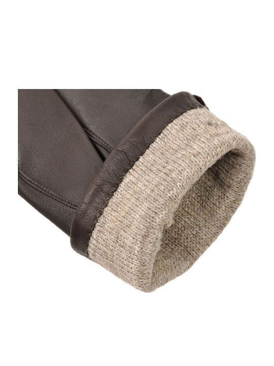Women's Leather Gloves Brown