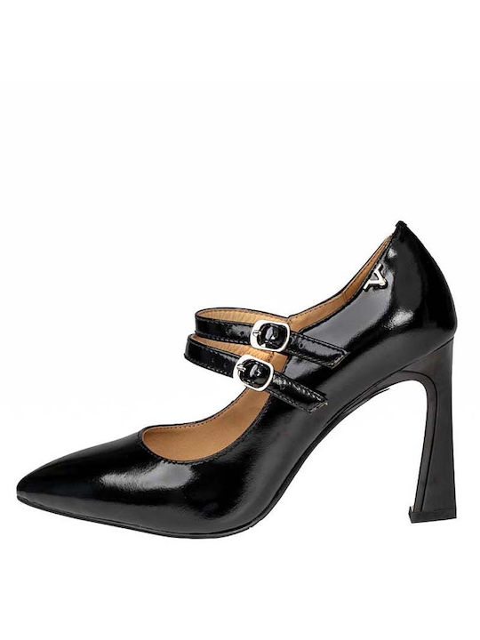 19V69 Black High Heels