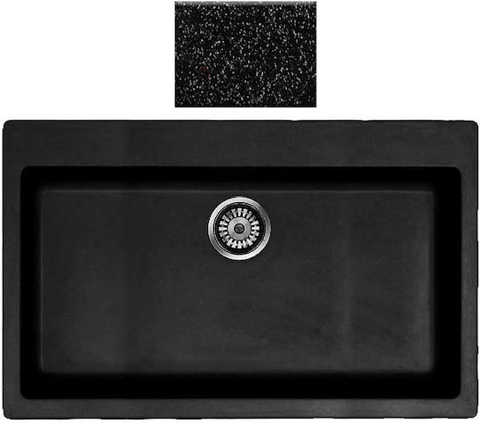 Sanitec Classic 333 Ένθετος από Συνθετικό Γρανίτη Μ79xΠ50cm
