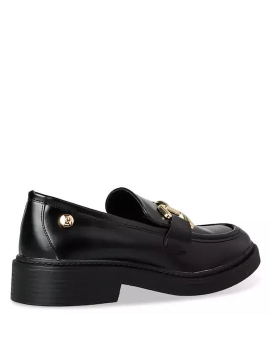 Envie Shoes Women's Loafers in Black Color