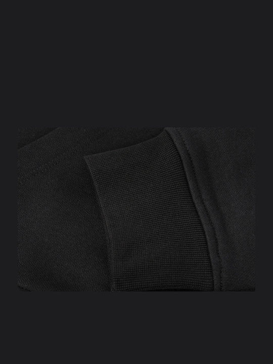 Φούτερ με Κουκούλα Black