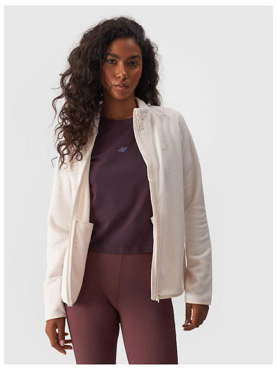 Cardigan Sport Pentru Femei Cream