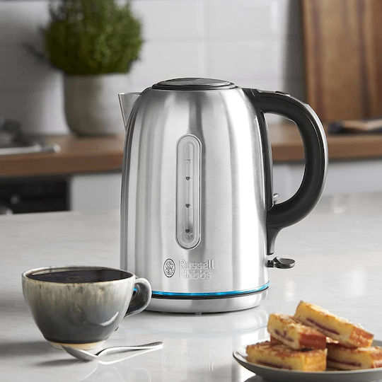 Russell Hobbs Buckingham -70 Fierbător 1.7lt 2400W Argintiu