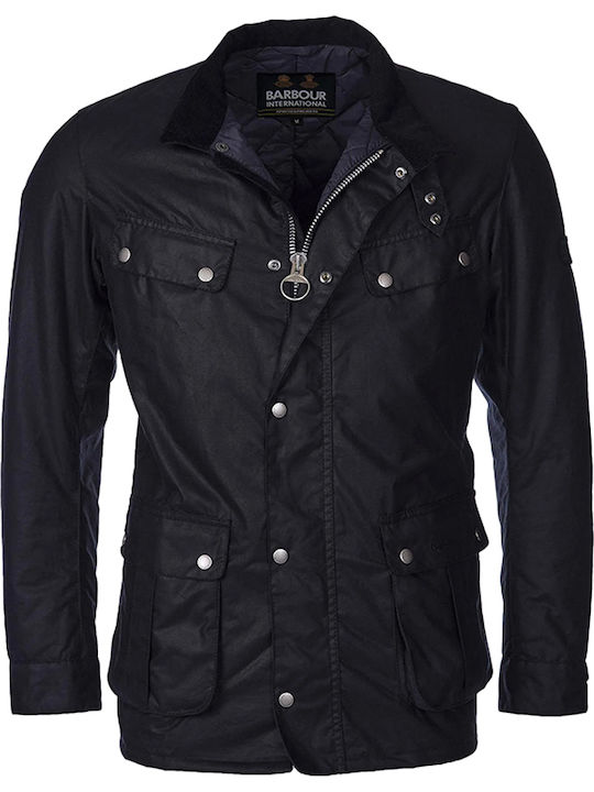 Duke Wax Winter Jacket Waterproof and Windproof DARK BLUE