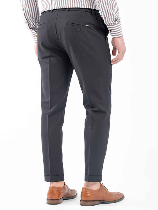 Diverso Trousers Elastic in Regular Fit Black