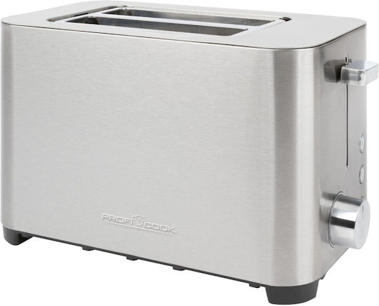 Profi Cook PC-TA 1251 Φρυγανιέρα 2 Θέσεων 850W Inox