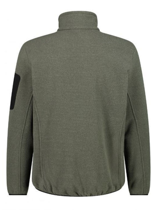 Ανδρική Ζακέτα Fleece Olive