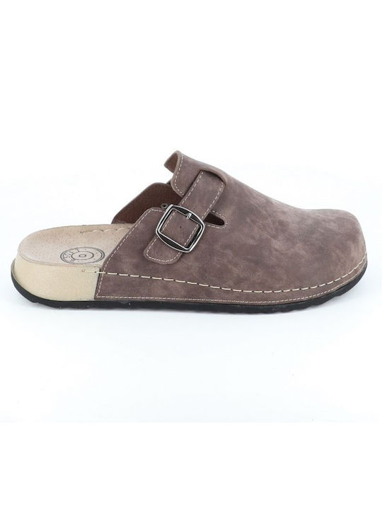 B-Soft Men's Slipper Brown