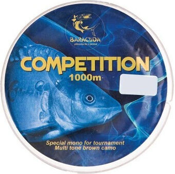 Baracuda Competition Nylon Monofilament 1000 M Maro
