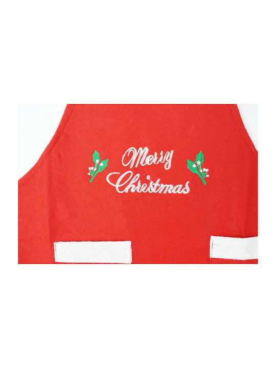 Christmas Kitchen Αpron Red