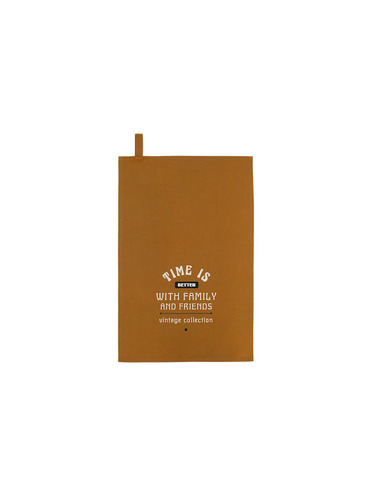 Atmosphera Towel from 100% Cotton in Ecru Color 45x70cm 3pcs