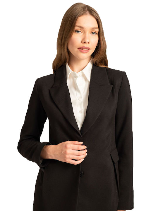 Mind Matter Women's Blazer Black