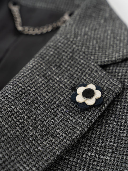 Men's Suit Jacket Slim Fit Grey