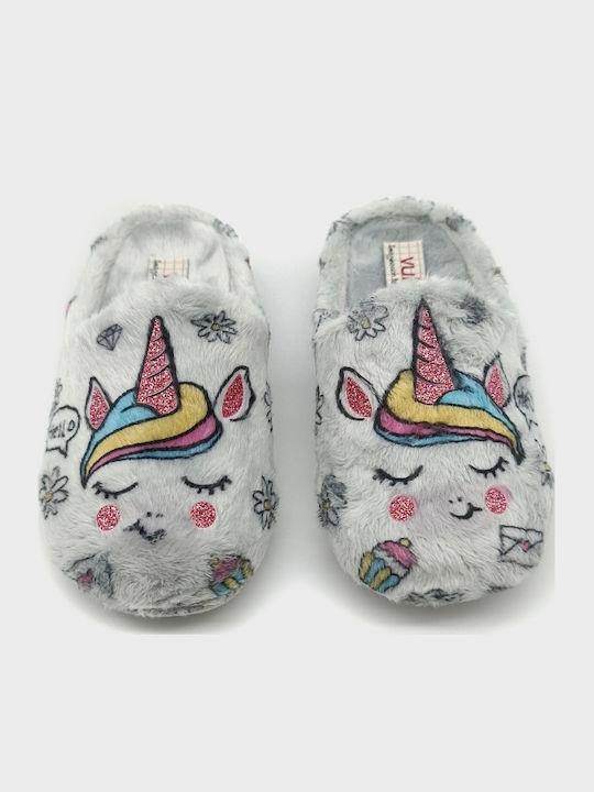 Kids Slippers Gray