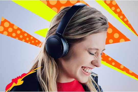 Panasonic Безжични / Жични On Ear Слушалки с 72 часа Работа Черни