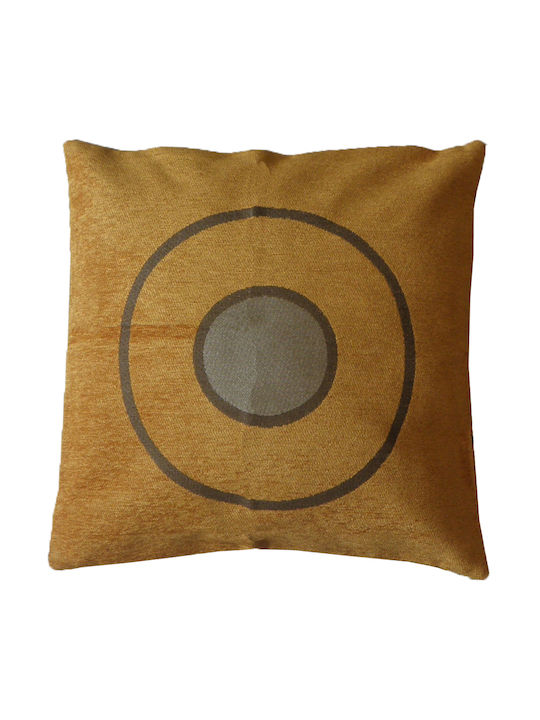 Carven Față De Pernă Auriu 2 Buc 45x45 Cm