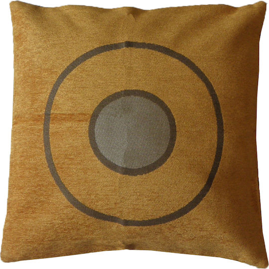 Carven Față De Pernă Auriu 2 Bucăți 45x45 Cm