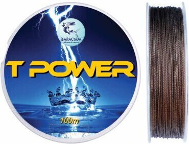 Baracuda Tpower 100 м тефлоново покритие кафяв цвят