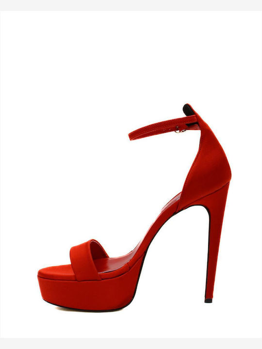 Sandalen Rot