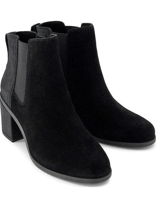 Toms Evelyn Chelsey Boots Black