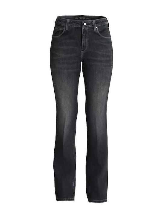 Guess Women's Jean Trousers in Straight Line Black