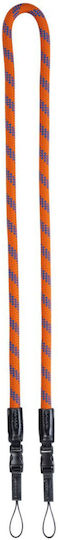 Hama Kameragurt Braid 120 Orange Blau