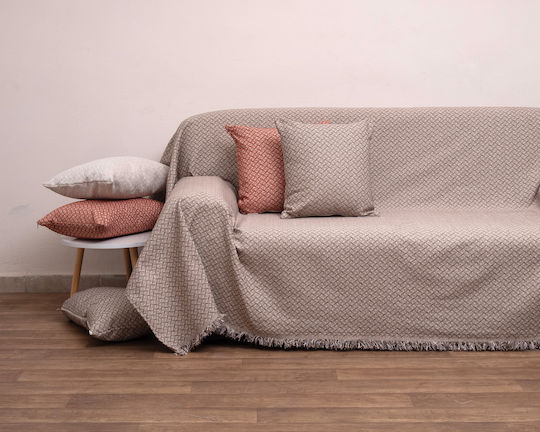 Viopros Sofa Throw 180x240cm Linen