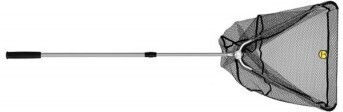 Metal Tail Landing Net Delphin Eco Mesh 2 Sections 60 X 60 Cm