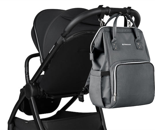 Kikka Boo Diaper Bag Siena Gray 32x18x41cm.