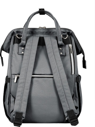 Kikka Boo Diaper Bag Siena Gray 32x18x41cm.