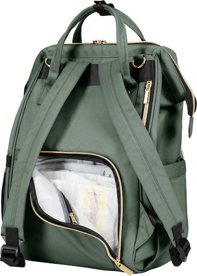 Kikka Boo Diaper Bag Siena Green 41x32x41cm.