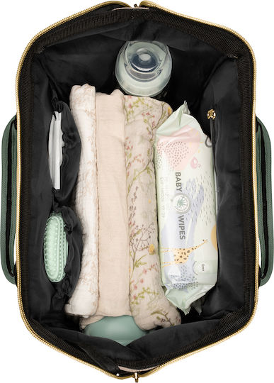 Kikka Boo Diaper Bag Siena Green 41x32x41cm.
