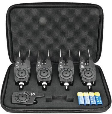 Wireless Alert Set Baracuda Rf1688 Receiver 4 Pcs + Station