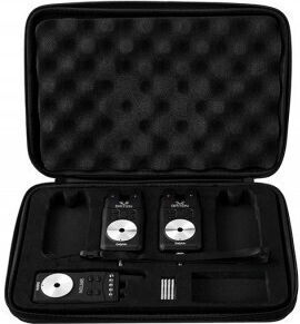 Delphin Briton Wireless Bite Alarms Sensors Set 3+1 Black Color