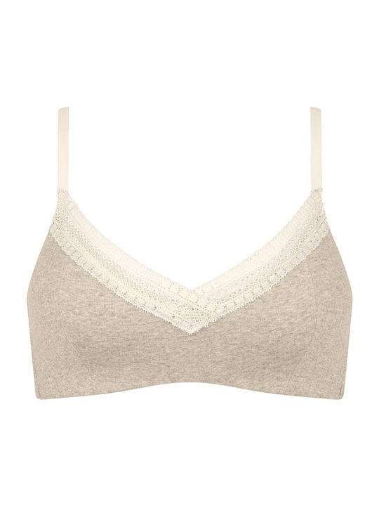 Sloggi Bralette Σουτιέν Γκρι