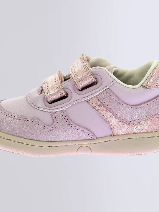 Παιδικά Sneakers Ανατομικά με Σκρατς Μωβ