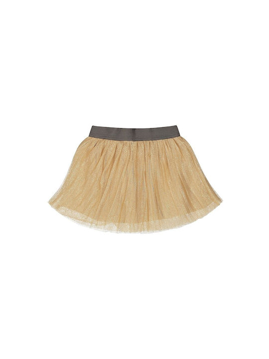 Dirkje Kids Tulle Tutu Skirt Beige