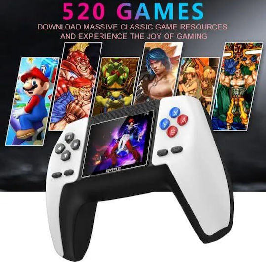 Tragbare P5 Videospielkonsole 520 Retro-Spiele 320x240 Auflösung