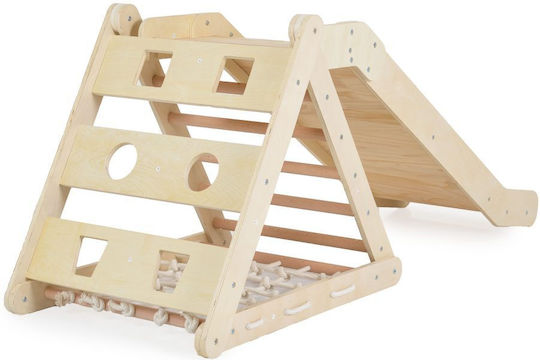 Moni Climbing Triangle with Slide Multicolour