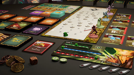 Board Game Slay the Spire for 1-4 Players 12+ Years Old (EN) Contention Games