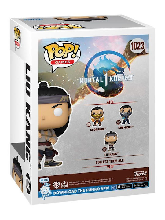 Funko Pop! Games: Mortal Kombat - Liu Kang (God of Fire) 1023