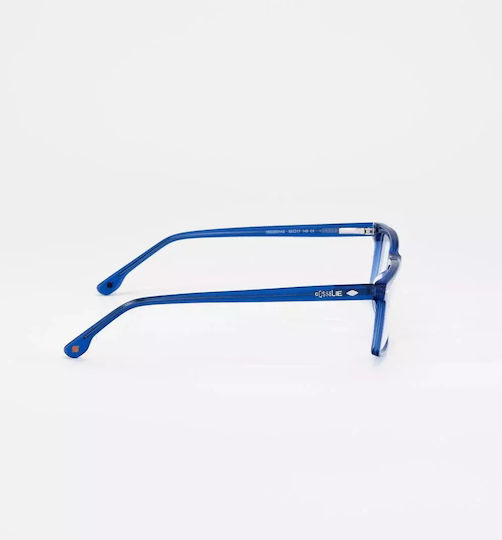 Cosselie Männer Acetat Brillengestell Blau 1802203142