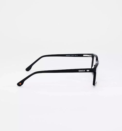 Cosselie Herren Acetat Brillengestell Schwarz 1802203139