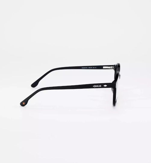 Cosselie Männer Acetat Brillengestell Schwarz 1802203143
